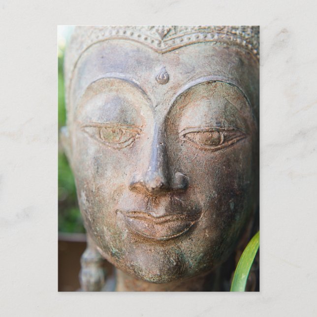 Buddha Nah auf Postkarte (Vorderseite)
