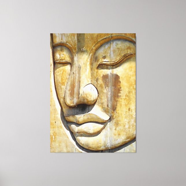 Buddha Nah-up Leinwanddruck (Vorderseite)