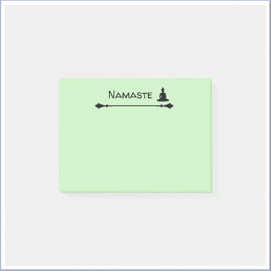 Buddha Namaste Post-it-Notizen Post-it Klebezettel