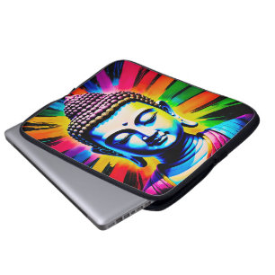 Buddha Neon-Dekoration Laptopschutzhülle