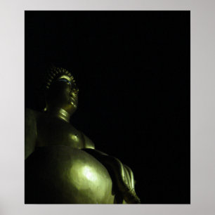Buddha Night Poster