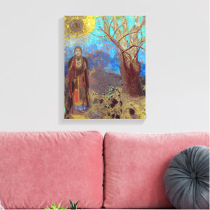 Buddha Odilon Redon Leinwanddruck