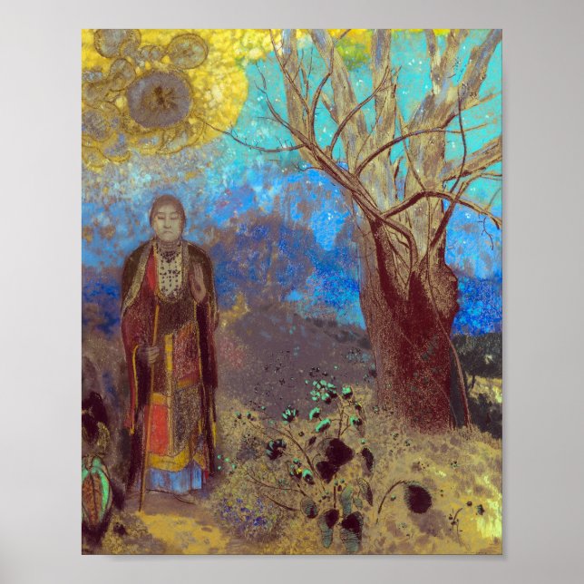 Buddha | Odilon Redon | Poster (Vorne)