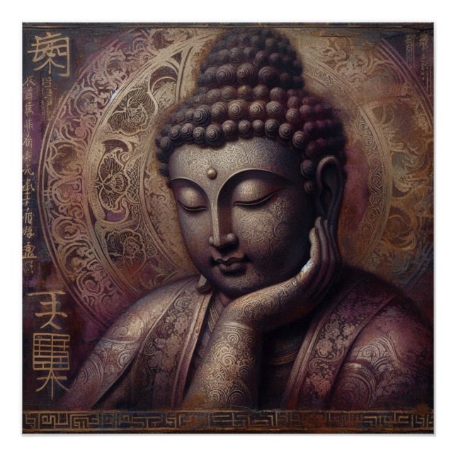 BUDDHA ÖL-MALERIN #31 POSTER (Vorderseite)
