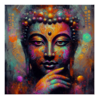 BUDDHA ÖL-MALETTE #13 POSTER