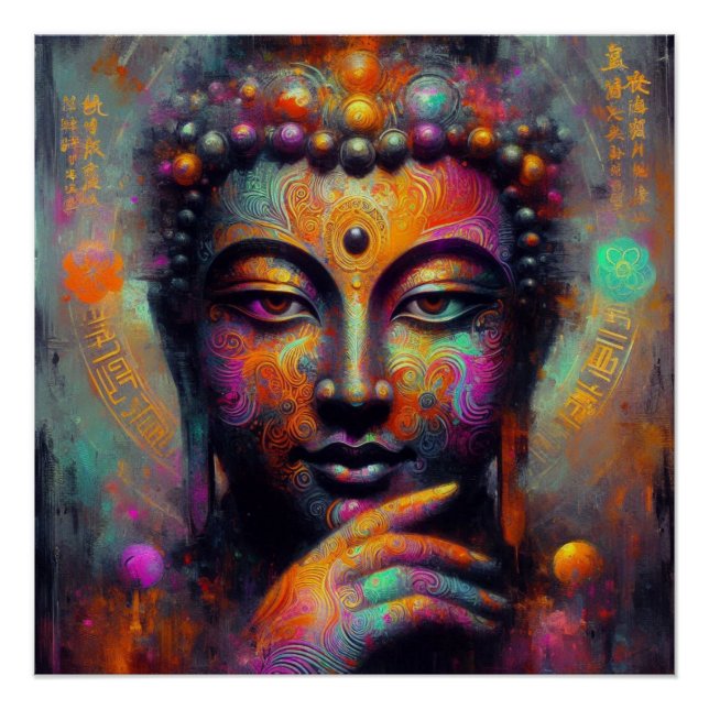 BUDDHA ÖL-MALETTE #13 POSTER (Vorderseite)