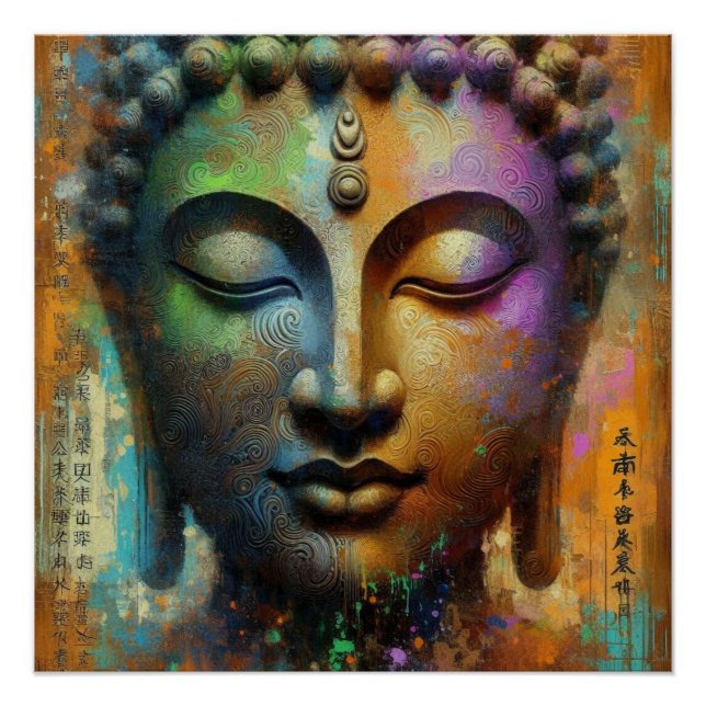 BUDDHA ÖL-MALETTE #17 POSTER (Vorderseite)