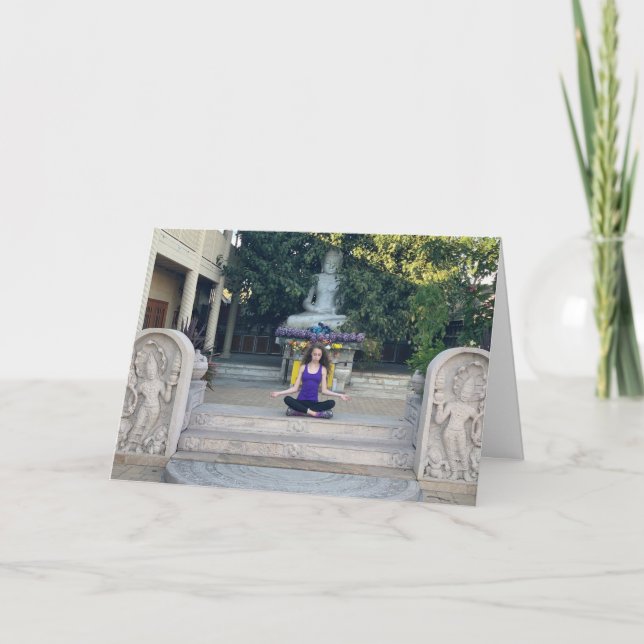 Buddha on Oxnard Karte (Vorderseite)