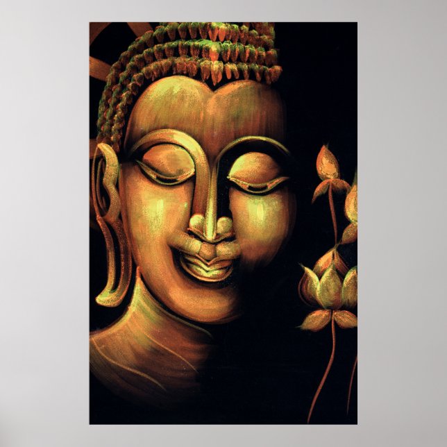 Buddha Painting Poster (Vorne)