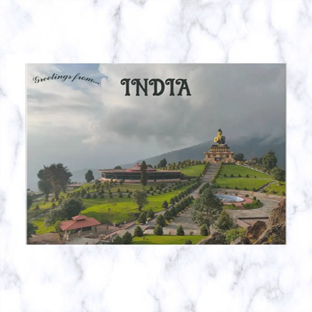 Buddha Park Ravangla Sikkim Indien Postkarte (Von Creator hochgeladen)