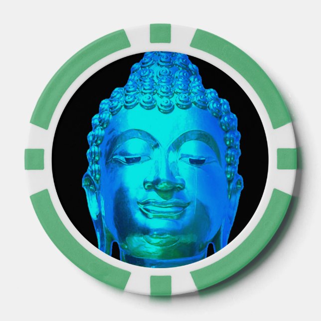 Buddha Pokerchips (Vorderseite)