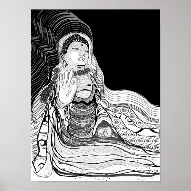 Buddha Poster (Vorne)