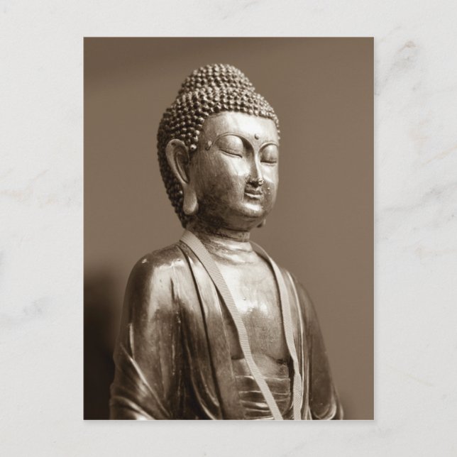 Buddha Postkarte (Vorderseite)