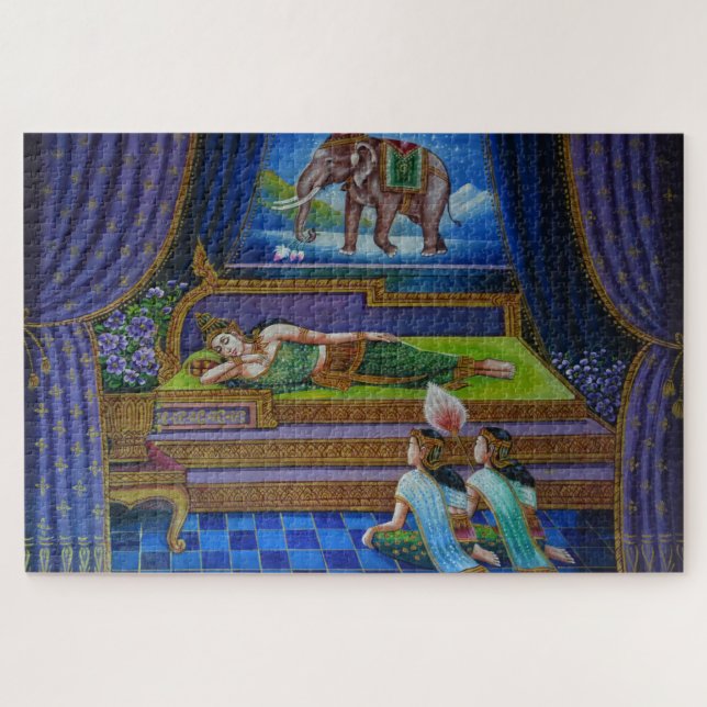 Buddha-Puzzle (Horizontal)