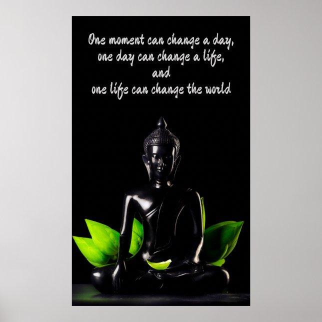 Buddha Quote Poster 2 (Vorne)