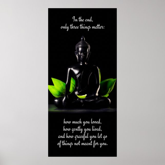 Buddha Quote Poster 3 (Vorne)