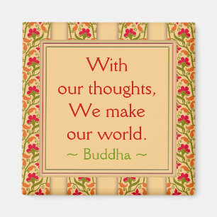 Buddha Quotes ~ Motivierend Magnet