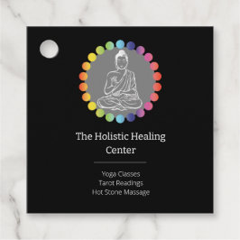 Buddha Rainbow Chakras Spirituelle metaphysische Y Geschenkanhänger