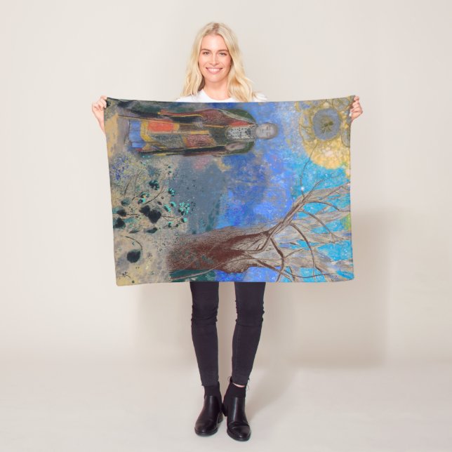 Buddha, Redon Fleecedecke (Beispiel)