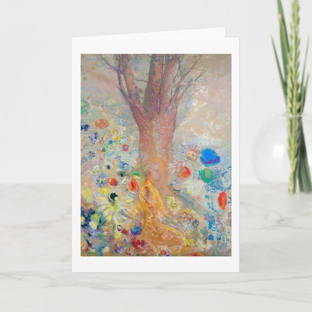 Buddha, Redon Karte (Vorderseite)