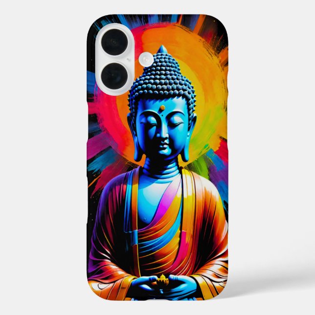 Buddha - Ruhestätten iPhone 16 Hülle (Rückseite)