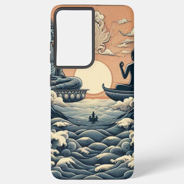 Buddha Samsung Galaxy Hülle (Rückseite)