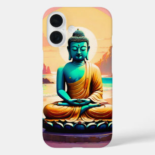 Buddha - Serene Ufer der Erleuchtung iPhone 16 Hülle