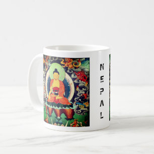 Buddha Shakyamuni - der Himalaja, Dharma Kaffeetasse