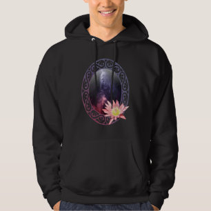 Buddha Siddhartha Gautama Lotus-Blume Modekleid Hoodie