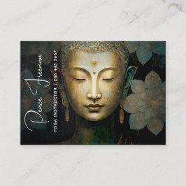 Buddha, spirituelle Meditation Visitenkarte