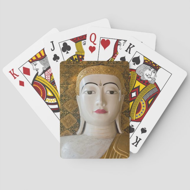 Buddha Staat Portrait Spielkarten (Rückseite)