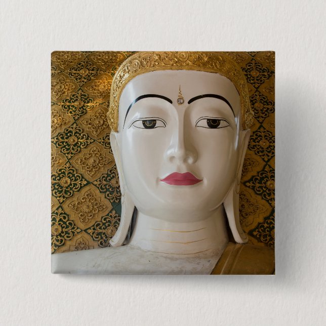 Buddha-Staatsporträt Button (Vorderseite)