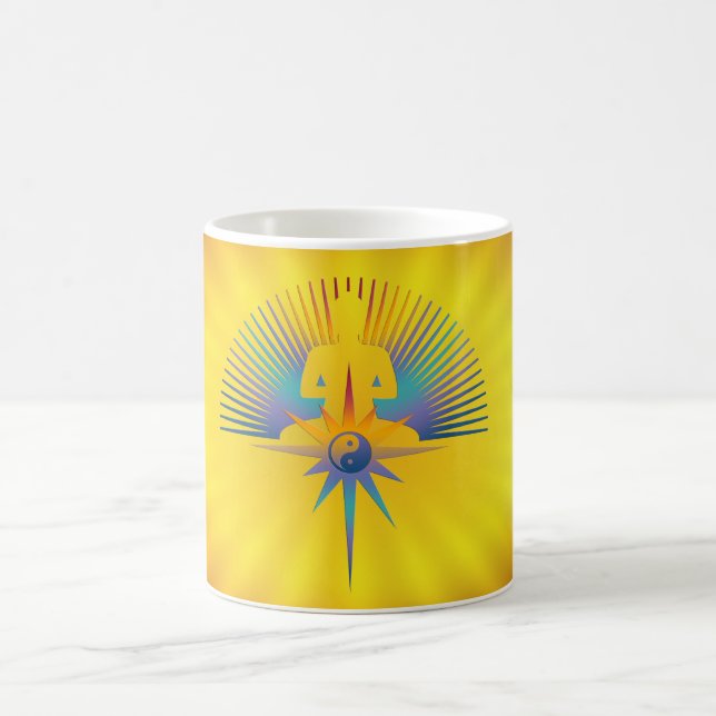 Buddha Star 3D Kaffeetasse (Mittel)
