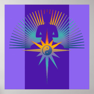 Buddha Star 3D Lillila Poster
