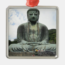 Buddha Statue Buddhismus Silbernes Ornament