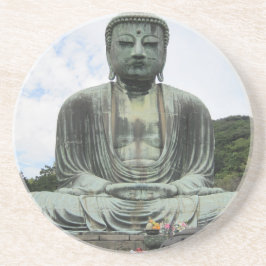 Buddha Statue Buddhismus Untersetzer