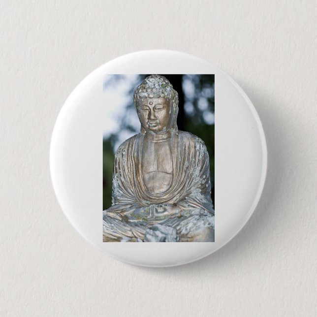 Buddha-Statue Button (Vorderseite)