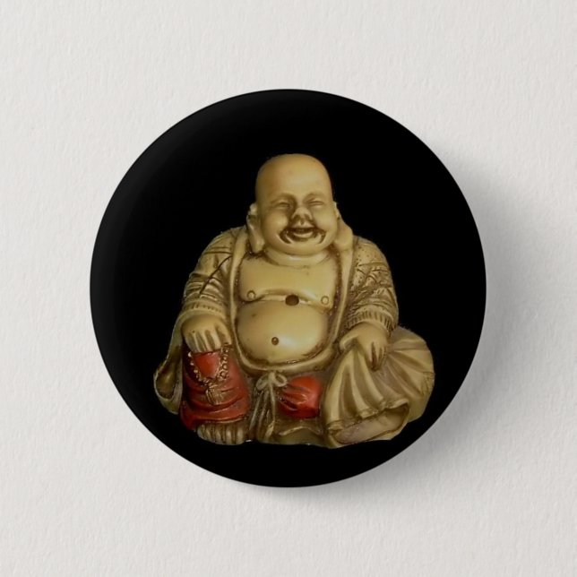 Buddha-Statue Button (Vorderseite)