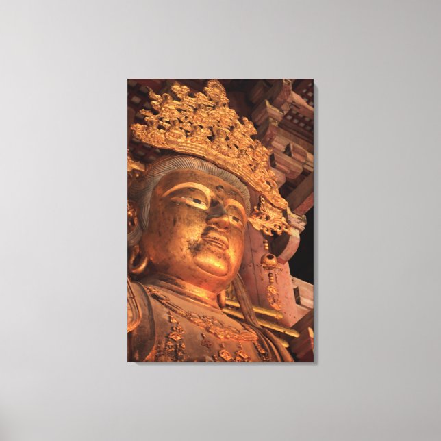 Buddha Statue Daibutsu Leinwanddruck (Vorderseite)