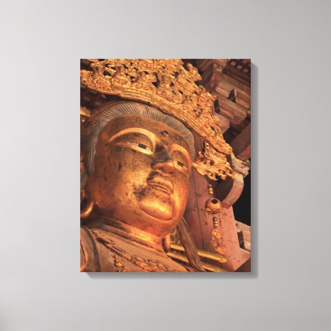 Buddha Statue Daibutsu Leinwanddruck (Vorderseite)