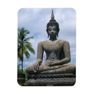 Buddha-Statue-flexibler Magnet