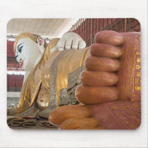 Buddha-Statue Füße Mousepad