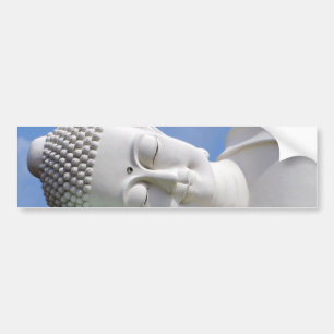 Buddha-Statue ruht schlafend glücklich Frieden Autoaufkleber