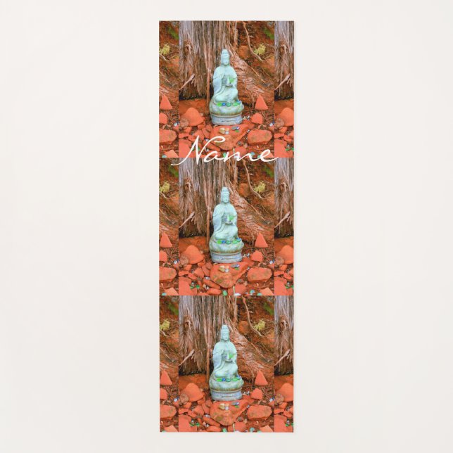 Buddha-Statue Thunder_Cove Yogamatte (Vorderseite)
