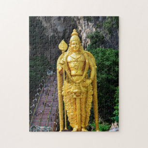 Buddha-Statuen in den Batu-Höhlen-Malaysia.