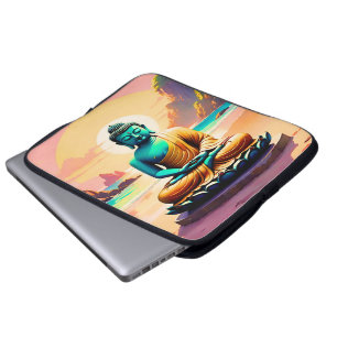 Buddha - Stille Gestade der Erleuchtung Laptopschutzhülle