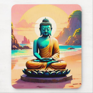 Buddha - Stille Gestade der Erleuchtung Mousepad