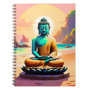 Buddha - Stille Gestade der Erleuchtung Notizblock