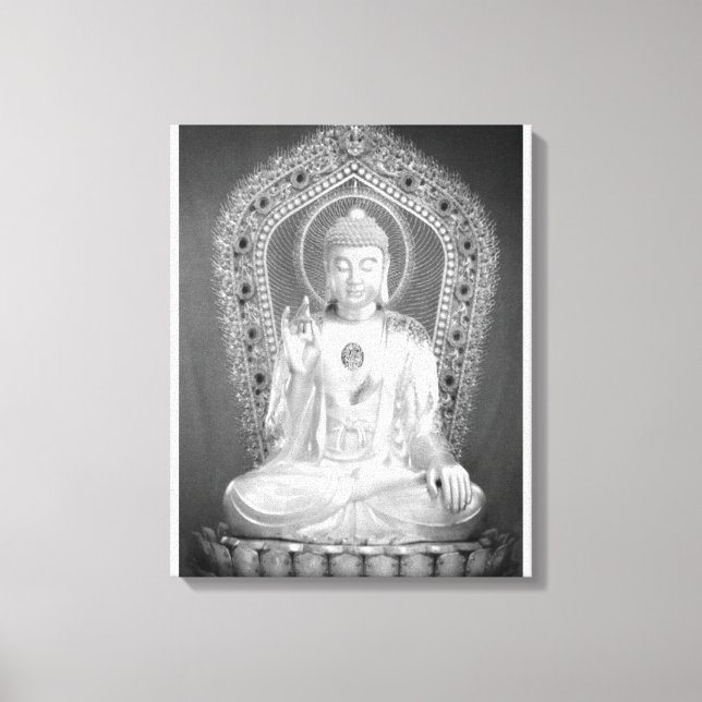 Buddha Stretched Canvas Print Leinwanddruck (Vorderseite)