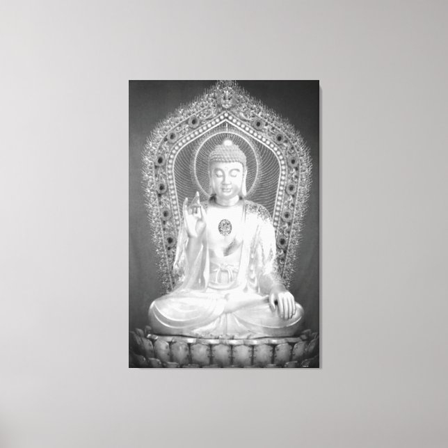 Buddha Stretched Canvas Print Leinwanddruck (Vorderseite)